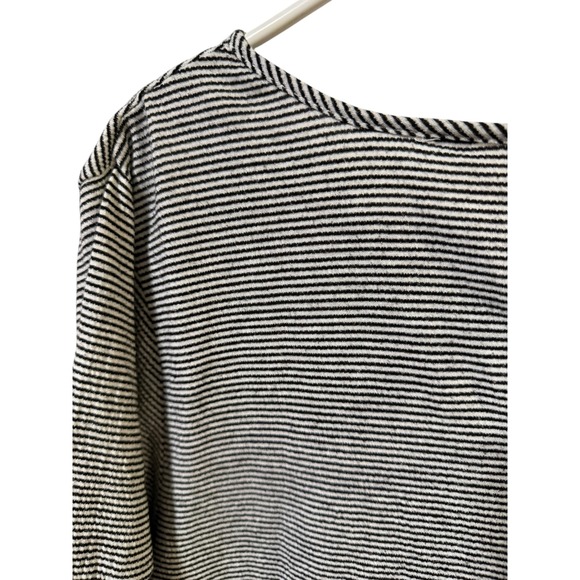 Lauren Conrad Size XL Striped Ruffle Sleeve Tie Back Top - Picture 6 of 6